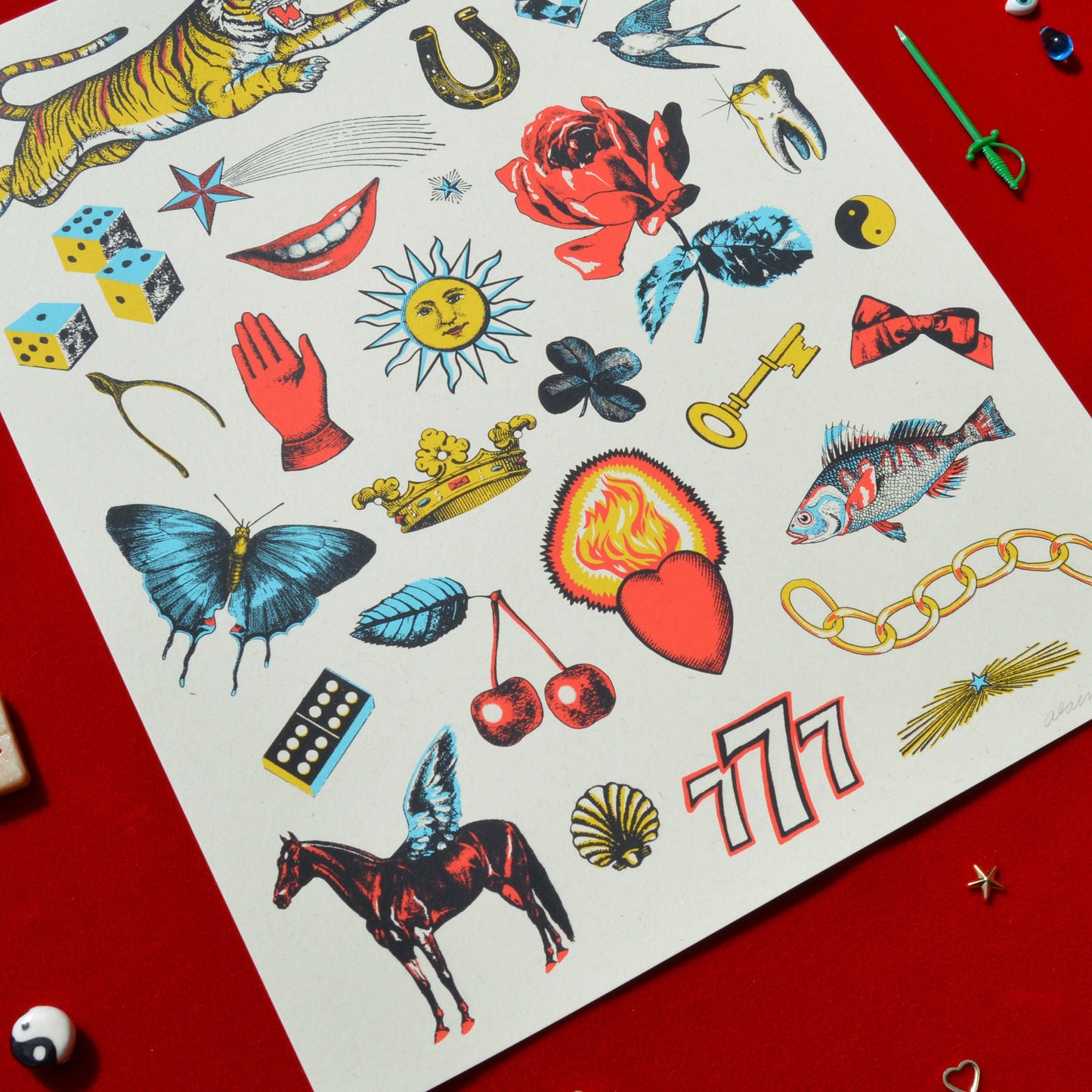 Talisman Flash Art Print