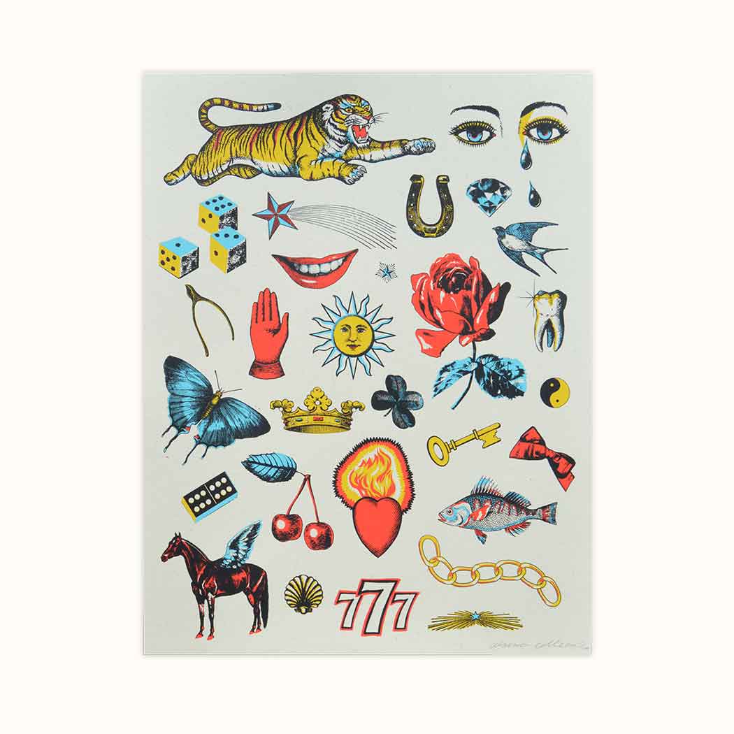 Talisman Flash Art Print