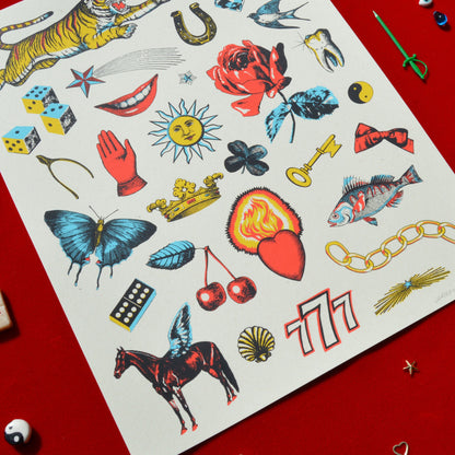 Talisman Flash Art Print